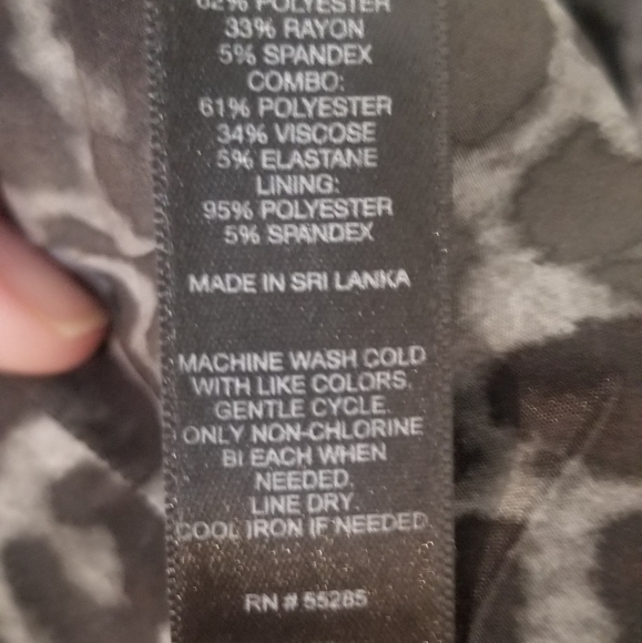 Express Color-Block Skirt - Picture 4 of 4